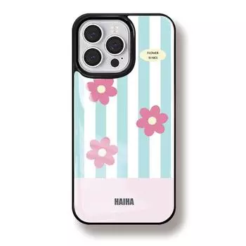 Чехол для iPhone из смолы, устойчивый к падению и износу, подходит для HUAWEI mate60pro, в японском и южнокорейском стиле, маленькие цветы 15