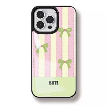 Чехол для iPhone из смолы, защита от падений, художественный дизайн для HUAWEI mate60pro, полосатый галстук-бабочка 15