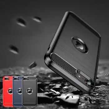 Чехол для iPhone SE 2020 Чехол-бампер для iPhone SE 2020 Противоударный силиконовый защитный чехол для телефона из ТПУ Черный чехол для iPhone SE 2020 For iPhone SE 2020 чёрный