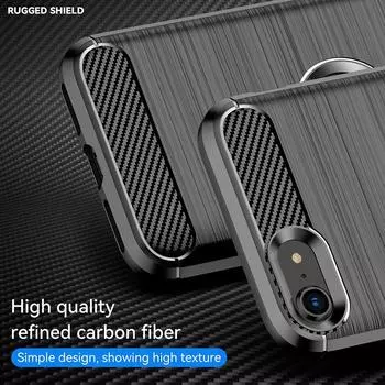 Чехол для iPhone SE 2022 Чехол для iPhone SE 2022 Противоударный оригинальный силиконовый роскошный матовый чехол для телефона TPU для iPhone SE 2022 For iPhone SE 2022 чёрный