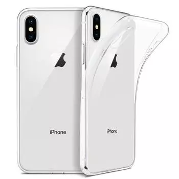 Чехол для iPhone X, тонкий, прозрачный, мягкий чехол из ТПУ с поддержкой беспроводной зарядки для Apple 5,8 дюйма, iPhone X / iPhone 10 (выпуск 2017 г.) For iPhone 7 Plus прозрачный
