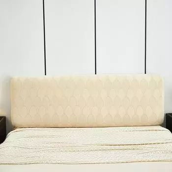 Чехол для изголовья кровати Full Queen Cal King Stretch Soft Bed Headboard Slipcover Stretch Solid Color Purproof Protector Cover Washable for Bed Bedroom Decor L120cm X H50-60cm