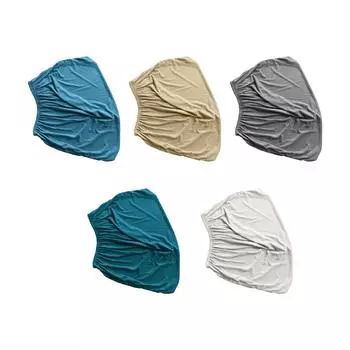 Чехол для изголовья кровати, съемный, эластичный, обитый, чехол для изголовья кровати, декор для спальни, пылезащитный чехол, защитный чехол для спинки кровати, 1,2 м белый