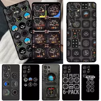 Чехол для кабины пилота авиационного самолета для Samsung Galaxy S22 S21 Ultra Note 20 S8 S9 S10 Note 10 Plus S20 FE S21 FE Galaxy S8