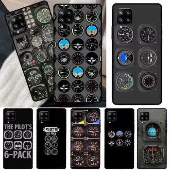 Чехол для кабины пилота самолета для Samsung Galaxy A12 A22 A32 A52 A72 A51 A71 A50 A70 A03S A53 A21S A52S Задняя крышка Samsung A31