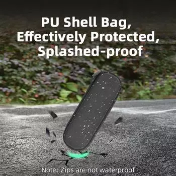 Чехол для камеры для видеоблога для DJI OSMO POCKET 3, противоударная молния, портативная дорожная сумка для хранения с твердым корпусом, защитная коробка, аксессуары для видеокамеры чёрный