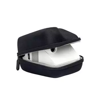 Чехол для камеры Eva для мгновенной мини-камеры, жесткий защитный чехол от падений, органайзер, портативный чехол для переноски, сумка для хранения чёрный