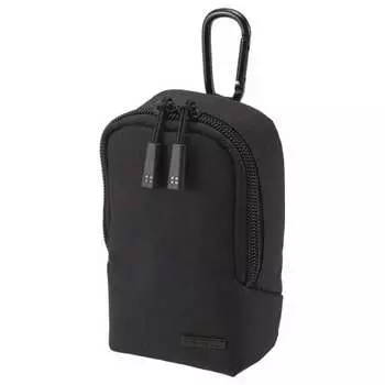 Чехол для камеры Hakuba HAKUBA Plus Shell City 04 Camera Pouch MW Zipper Может быть закреплен с помощью застежки-липучки Черный SP-CT04-CPMBK