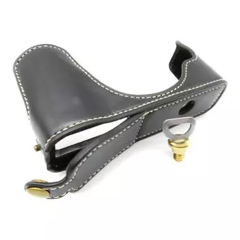 Чехол для камеры из синтетической кожи со специальными металлическими деталями. Совместим с FUJIFILM FUJI X20 [Без торговой марки] - /