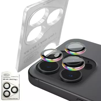 Чехол для камеры JFStene для iPhone 16 Pro, защита камеры для iPhone 16 Pro Max, совместимая с iPhone 16, 16 Pro Max, защитная крышка для объектива камеры