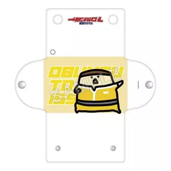 Чехол для канцелярских принадлежностей CS Front, прозрачный, мульти 02, пудинг, 165 x 180 мм, ПВХ, утюг, прибл.