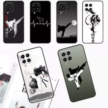 Чехол для каратэ кунг-фу тхэквондо для Samsung Galaxy M55 M21 M31 M51 M12 M32 M52 M20 M13 M23 M33 M53 M14 M34 M54 M30s Samsung M12