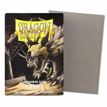 Чехол для карт Dragon Shield, двойной коврик, мини-размер, совместим с 60 картами Yu-Gi-Oh! Анти-See (Склеп)