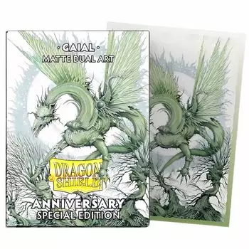 Чехол для карт Dragon Shield, двойной коврик, стандартный размер, через заднюю часть, 100 шт., антибликовое покрытие (ГАЙАЛ)