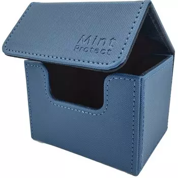 Чехол для карт Mint Protect Deck Case Side Loader 100 Pokeka (синий)
