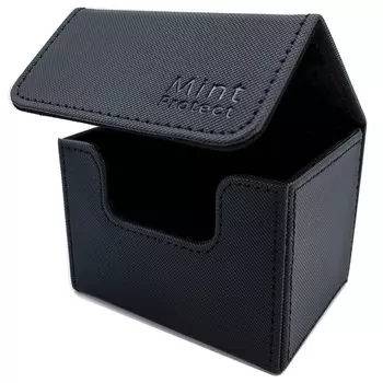 Чехол для карт Mint Protect Deck Case Side Loader 100 Pokeka (черный) чёрный