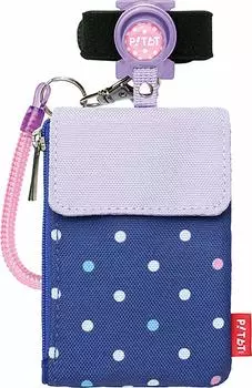 Чехол для карт Sonic Pitatto Pass Spiral Keychain Navy GS-3140-K