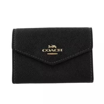 Чехол для карточек Outlet CH487 IMBLK [Coach] женский [Товар] чёрный