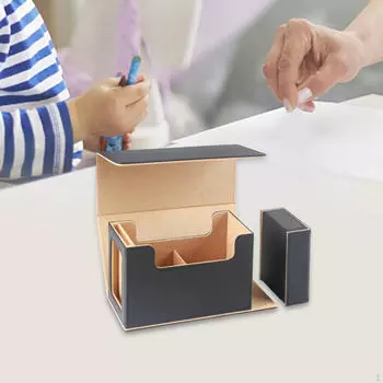 Чехол для карточной колоды для коллекционных карточек, бейсбольный ящик для хранения, складной органайзер серый