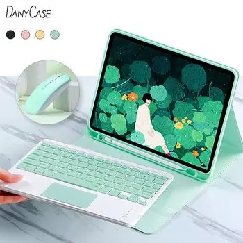 Чехол для клавиатуры iPad 2019 2020 10,2 iPad Air 2 3 4 10,5 10,9 Pro 9,7 10,5 11 2017 2018 9,7 5 6-й чехол