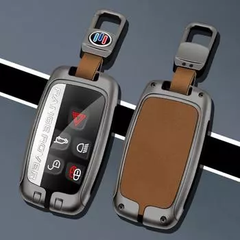Чехол для ключа автомобиля из цинкового сплава для Land Rover Range Rover Sport Evoque Freelander Velar Discovery 4 Jaguar XE XJ XF, гитара