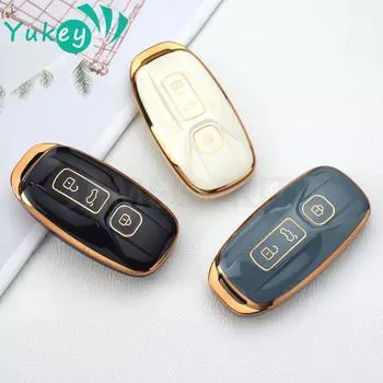 Чехол для ключа автомобиля из ТПУ, брелок для AIWAYS U5 PRO U6 SE, защита для удаленного кольца, аксессуары, протектор белый