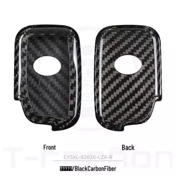 Чехол для ключа автомобиля из углеродного волокна для Lexus ES300, RX, NX300, NX200t, UX260h с пряжкой Lexus