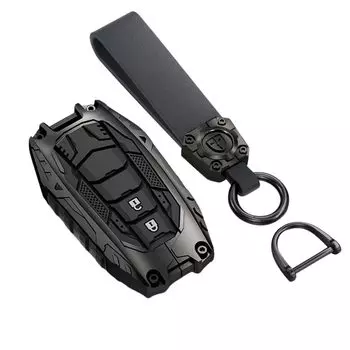 Чехол для ключа Чехол для ключа Toyota Exclusive Metal Accessories Car Prius Crown Sport 2 (Черный, Кнопки)