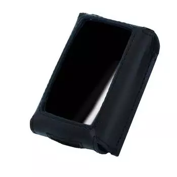 Чехол для ключа дистанционного запуска Toyota, совместимый с Alphard Vellfire и другими [Коровья кожа] (базовый тип) чёрный