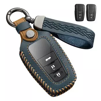 Чехол для ключа для Toyota Smart Key Case Чехол для ключа из натуральной кожи, разработанный для Toyota TOYOTA New Prius 50 Series Prius 50 Late 2019 New Corolla Sport