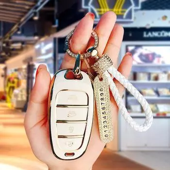 Чехол для ключа Hyundai Tucson L 2021 года — высококачественный чехол для мужчин и женщин Type C Single Bag