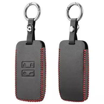 Чехол для ключа из искусственной кожи для Renault Austral, Kadjar, Clio, Megane, Captur, Arkana, Koleos, Zoe, Scenic, Dacia Sand 1 шт.
