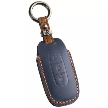 Чехол для ключа из натуральной кожи для нового T33 Nissan Sakura Smart Key Nissan Ariya Kicks Последний чехол для ключа [smasol] Серия X-Trail, Чехол, e-Power (Модель 2024 года),