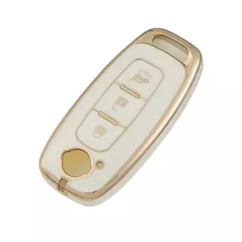 Чехол для ключа Kinotaka TPU для автомобилей Nissan X-Trail T33 / SAKURA B6 series / ARIYA B6 series B9 series / Чехол для ключа специально разработан для новой Serena (белый