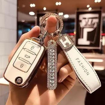 Чехол для ключа koda Auto Ming Rui Speed Pi Xin Rui Xin Dong Hao Rui Jinrui Karoq Kodiaq As Shown in the Figure3