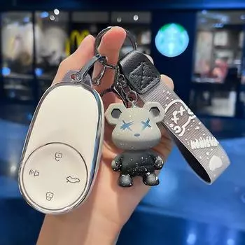 Чехол для ключа Nezha22/23NezhaS/VNezhaUProNezhaGTProtective ShellAYAАвтомобильная сумка с пряжкой высокого класса NezhaBStyle-Intelligence4