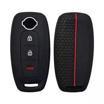 Чехол для ключа Nissan Teana для Ariya Aieriya 14 с силиконовым чехлом для ключей Sylphy D чёрный