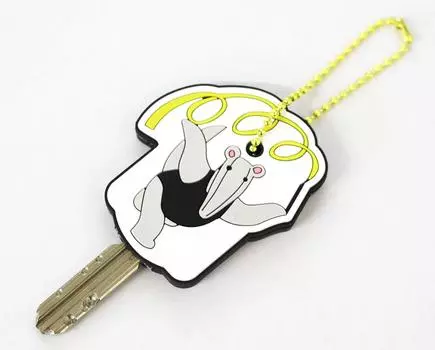 Чехол для ключа Platts Girls Panzer Movie Rubber Anteater Team Character Goods и GPKC-10