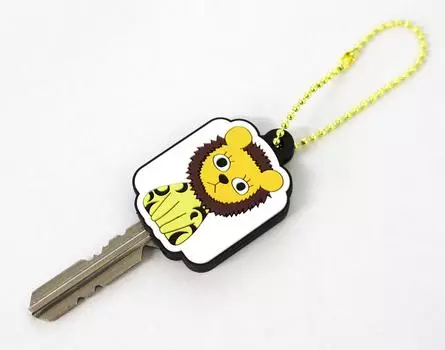 Чехол для ключа PLATZ Girls Panzer the Movie из резины Leopon Team Character Goods и GPKC-9