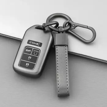 Чехол для ключа, разработанный для Honda CRV, Accord, Spirior, XRV, Civic, Lingpai, Haoying, Fit. Корпус с пряжкой для дополнительного удобства. three-button trunk single shell