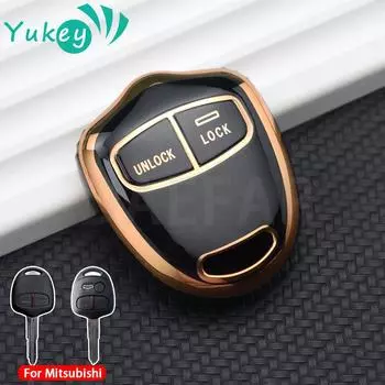 Чехол для ключа с 2/3 кнопками для Mitsubishi Lancer EX Evolution Grandis Outlander Triton Pajero ASX Car Remote Key Shell