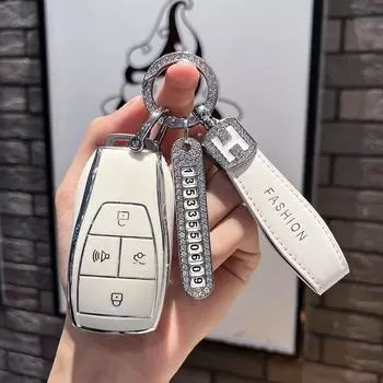 Чехол для ключа с кубиком Рубика BAIC Beijing Automobilex7New Energyeu5/u5plus/eu7/bj40/60, чехол для ключа BAICEStyle-Intelligence4K