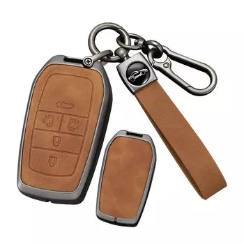 Чехол для ключа Toyota, Держатель для ключа, Сплав, ПУ кожа, Alphard, Vellfire, Yaris Cross, Vios Noah, M