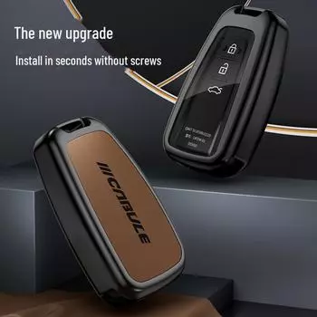 Чехол для ключа Toyota: Совместимо с моделями Highlander, RAV4, Rongfang, Prado, Alpha.