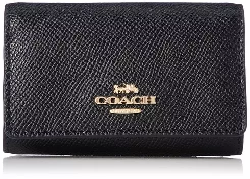 Чехол для ключей 76741 [Coach] женский Im/черный [Предмет]