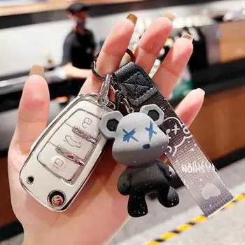 Чехол для ключей Chery Arrizo 5/GX Tiggo 3/3X/5X складной folding single shell белый