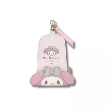 Чехол для ключей Hatayama Shoji Sanrio Characters с катушкой Chiru Time My Melody x 64202686 H12.5 W7.5cm