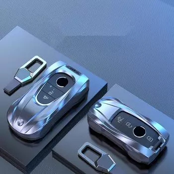 Чехол для ключей из цинкового сплава, брелок для Mercedes Benz Amg ABCES Class W204 W205 W212 W213 W176 Glc Cla W177