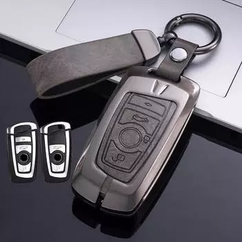 Чехол для ключей из цинкового сплава, чехол-брелок для BMW 1, 3, 5, 7 серии X1, X3, X4, X5, F10, F15, F16, F20, F30, F18, F25, M3, M4, E34