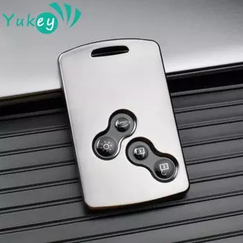 Чехол для ключей из ТПУ, чехол-брелок для Renault Duster Captur Clio Logan Megane Koleos Scenic Nema Fluence Zoe, автозапчасти